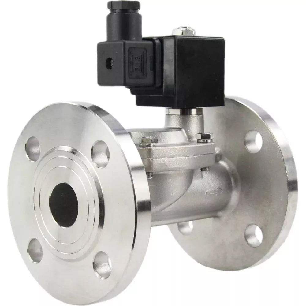 Magnetventil Elephant VS631-EF-NC-220VAC-PA, Gehäusematerial - Edelstahl AISI 304, Dichtung - EPDM, normalerweise geschlossen, Spule - 220V DAR