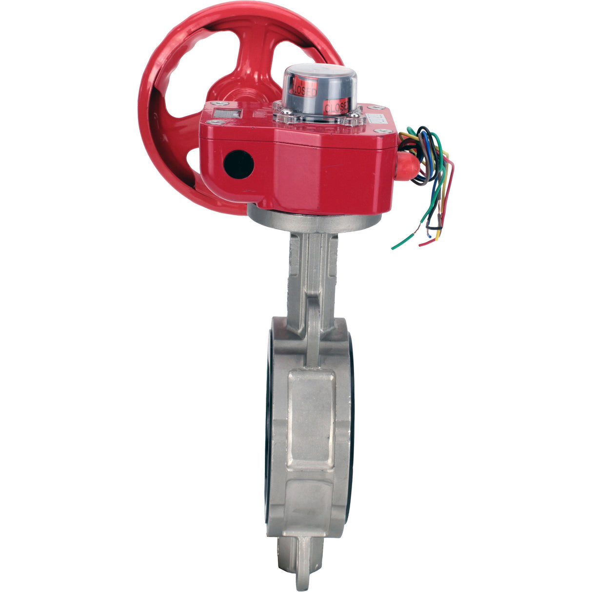 Wasser-Schmetterlingsventil Elephant WBV3131E-2W-Fb-H, Gehäusematerial - Edelstahl AISI 304, Scheibenmaterial - Edelstahl AISI 304, Dichtung - EPDM, Getriebe HGBF RQN