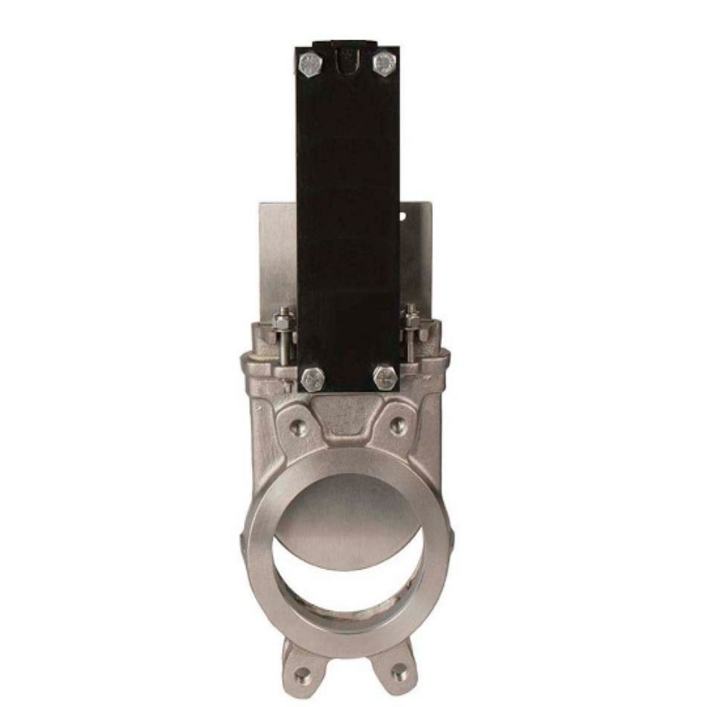 Absperrschieber Elephant GVKR3131V-2W-Fb-OST-VITON mit Zwischenflansch OST-Flansch Typ A und rundem Schaft, Gehäuse - Edelstahl 304, Schieber - Edelstahl 304, Dichtung - VITON, unter elektrischem Antrieb