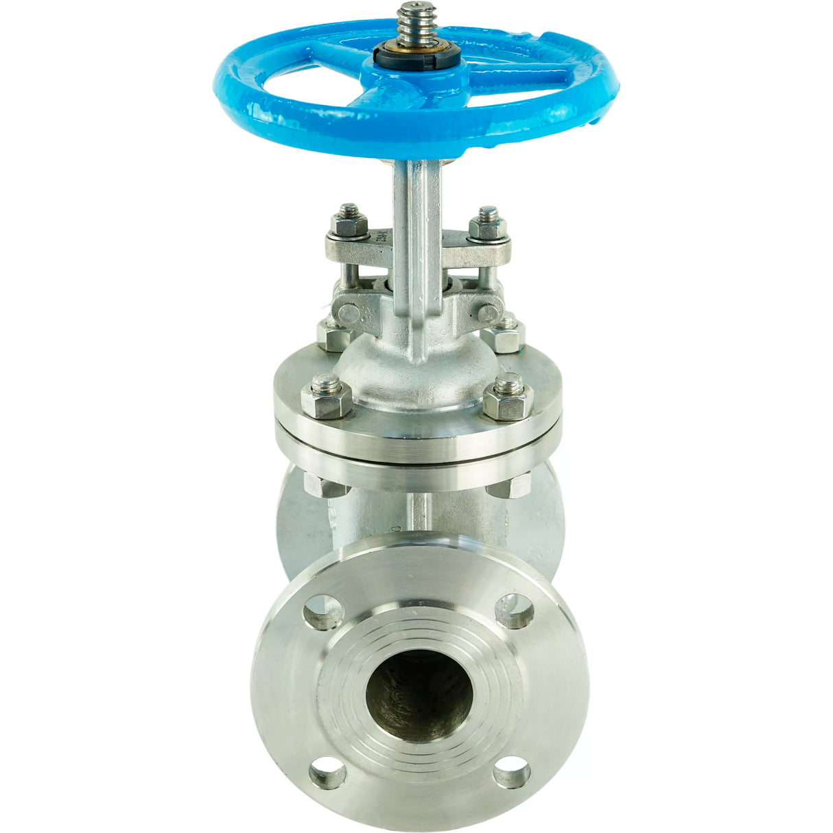 Keilflachschieber Elephant 30yg41yg GAIR GVWR3131M-2W-F-S, Gehäuse - Edelstahl AISI 304, Keil - Edelstahl AISI 304, Dichtung - Metall, Handrad