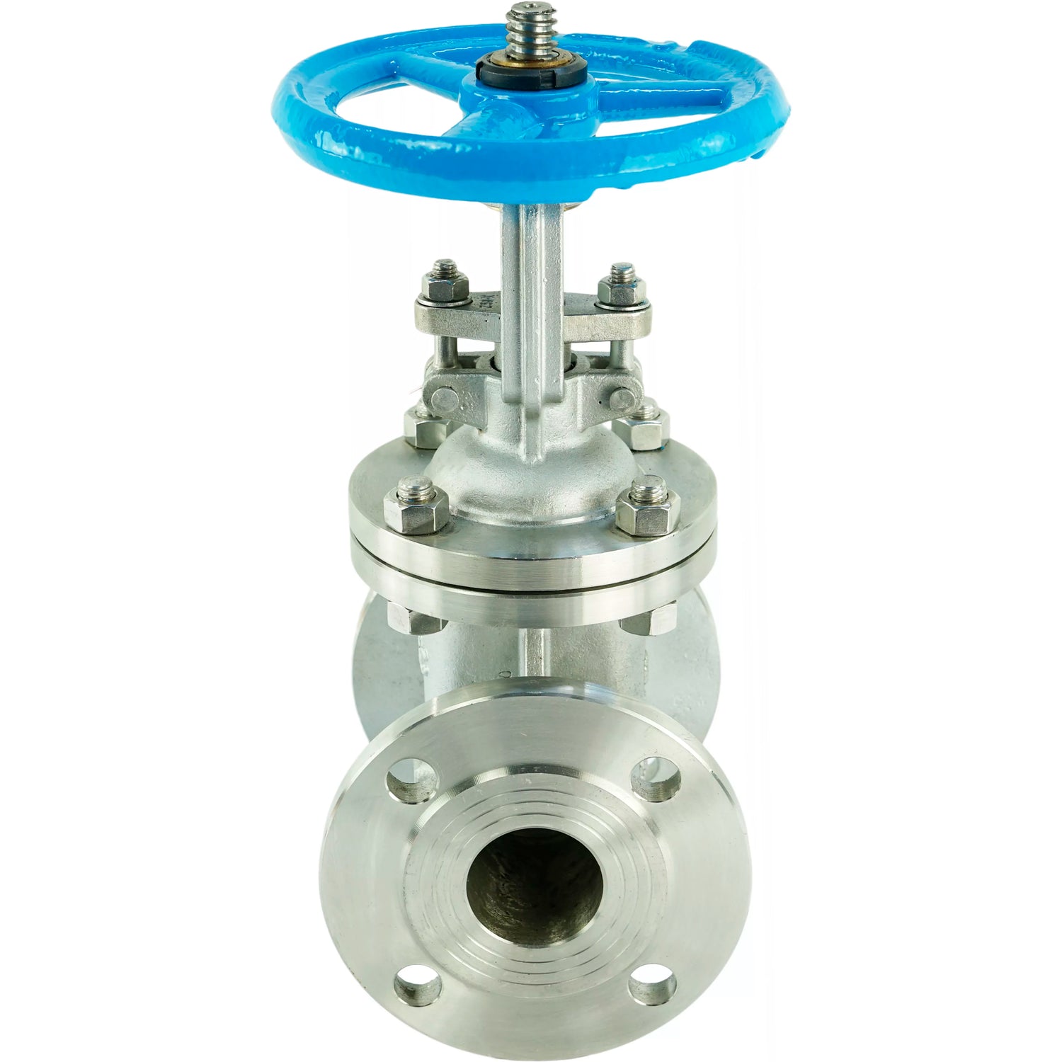 Keilflachschieber Elephant 30yg41yg GAIR GVWR3131M-2W-F-S, Gehäuse - Edelstahl AISI 304, Keil - Edelstahl AISI 304, Dichtung - Metall, Handrad