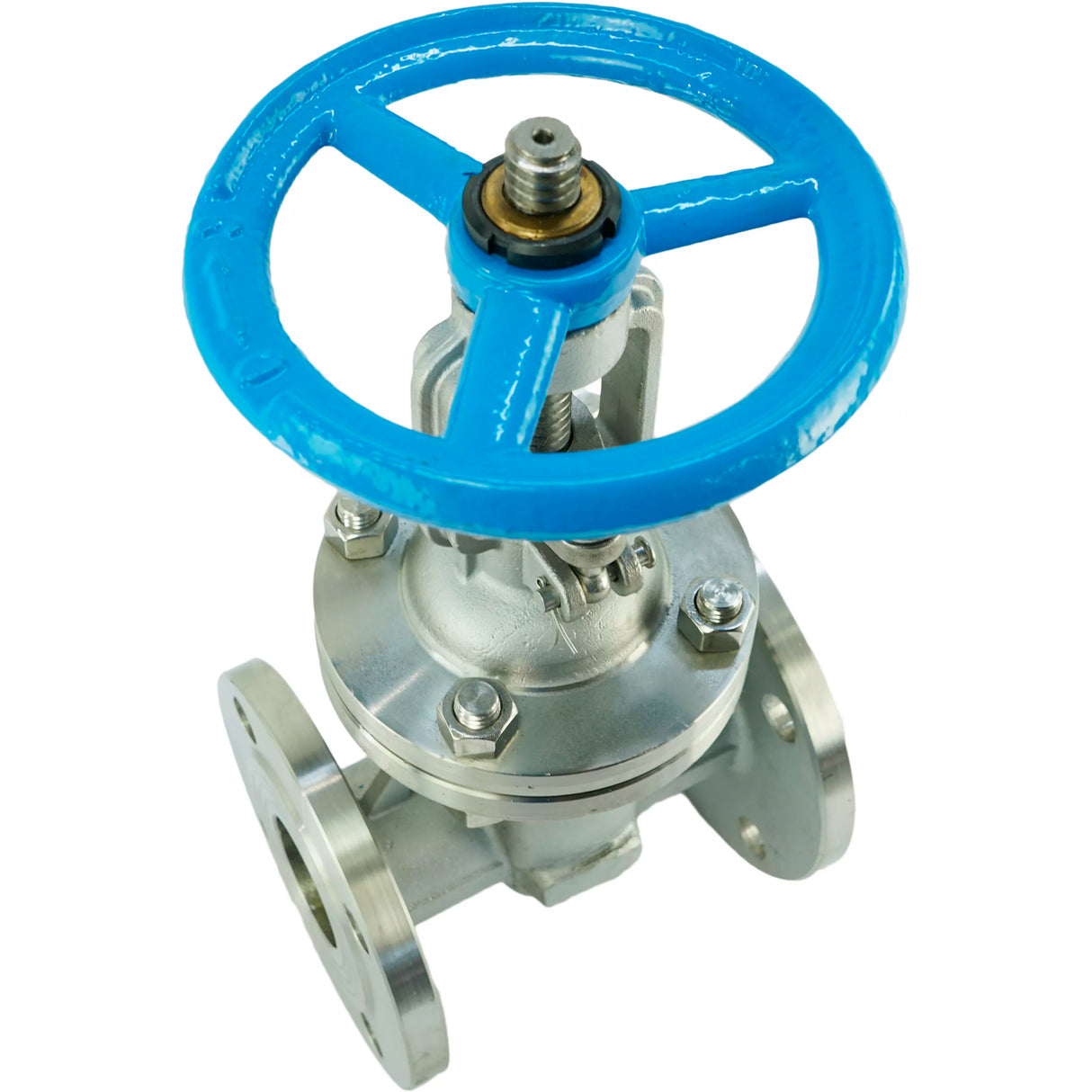 Keilflachschieber Elephant 30yg41yg GAIR GVWR3131M-2W-F-S, Gehäuse - Edelstahl AISI 304, Keil - Edelstahl AISI 304, Dichtung - Metall, Handrad