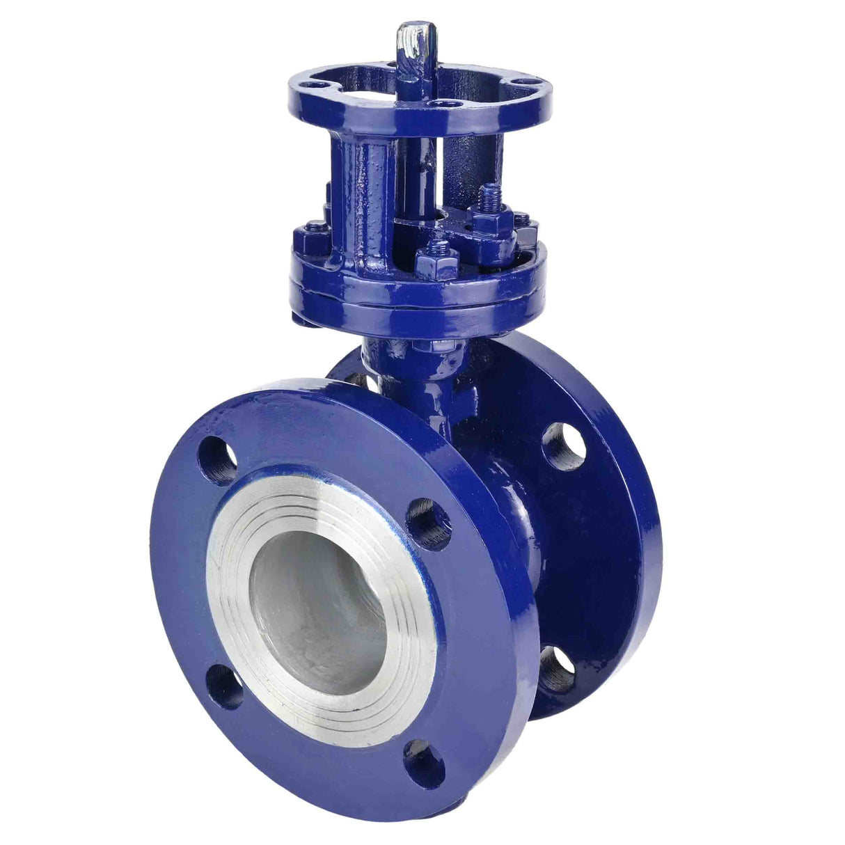 Wasserabsperrklappe Elephant WBV3EX-3431M-1W-F-ISO, Gehäuse - Kohlenstoffstahl, Klappenscheibe - Edelstahl AISI 304, Dichtung - Metall, nur Spindel