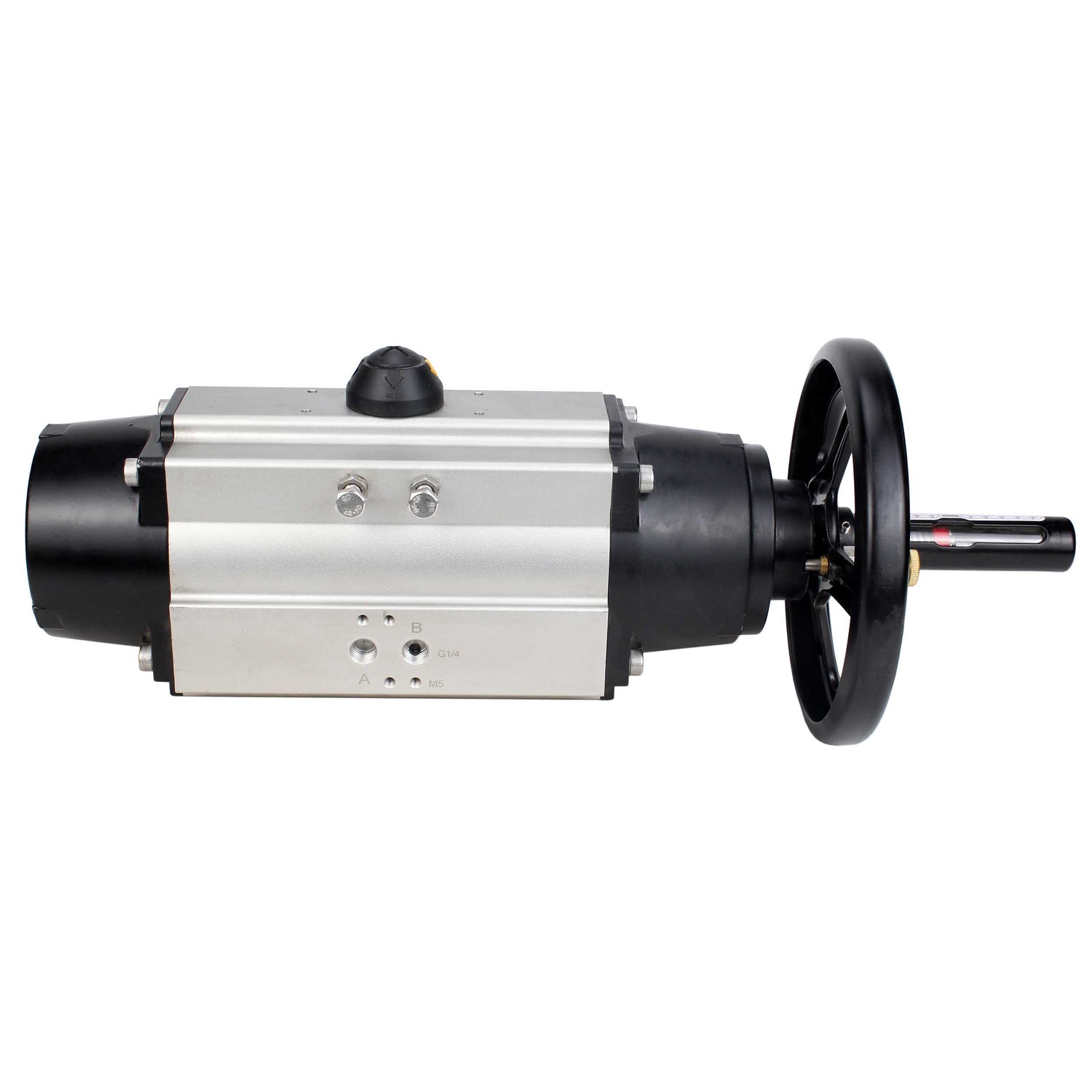 Doppelwirkender pneumatischer Antrieb Elephant PA-DA-105-1, ISO-Flansch F07/F10, quadratisch 22х22