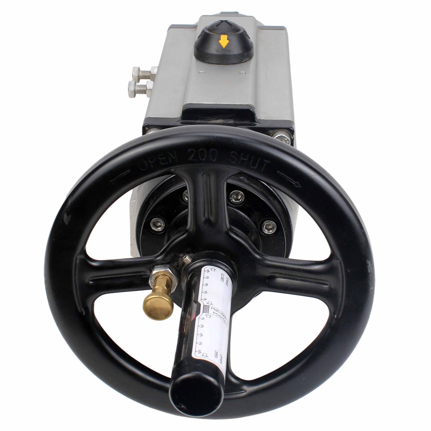 Doppelwirkender pneumatischer Antrieb Elephant PA-DA-105-1, ISO-Flansch F07/F10, quadratisch 22х22