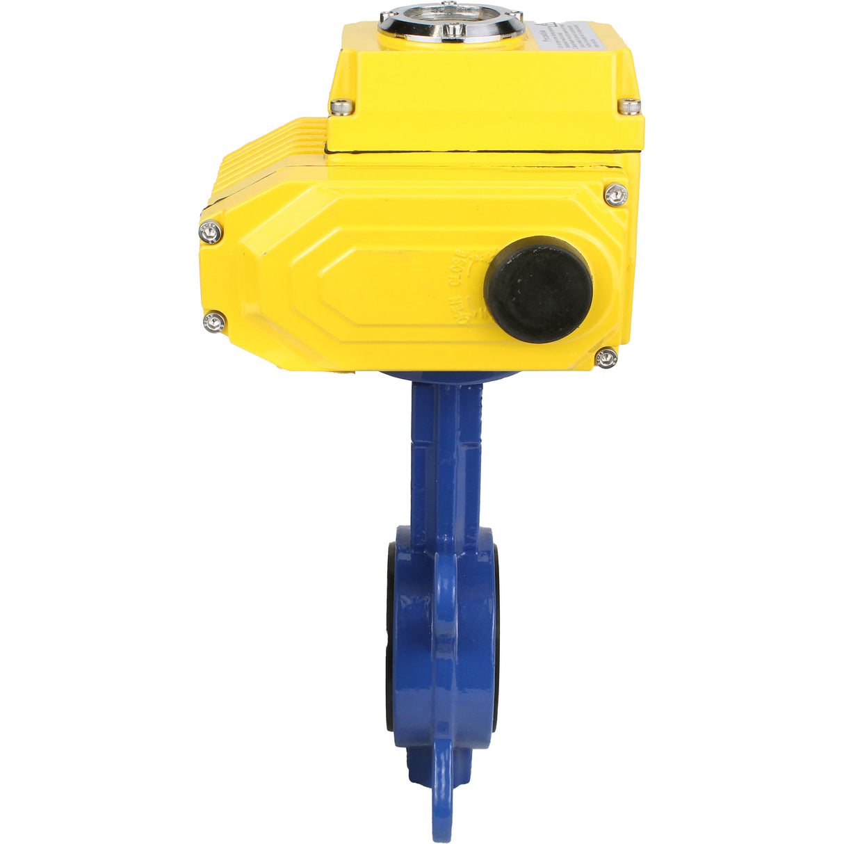 Wasser-Schmetterlingsventil Elephant ggg50-316l-epdm-elephant-110/220, Gehäusematerial - Gusseisen GGG50, Scheibenmaterial - Edelstahl AISI 316L, Dichtung - EPDM, elektrisch betätigter Antrieb