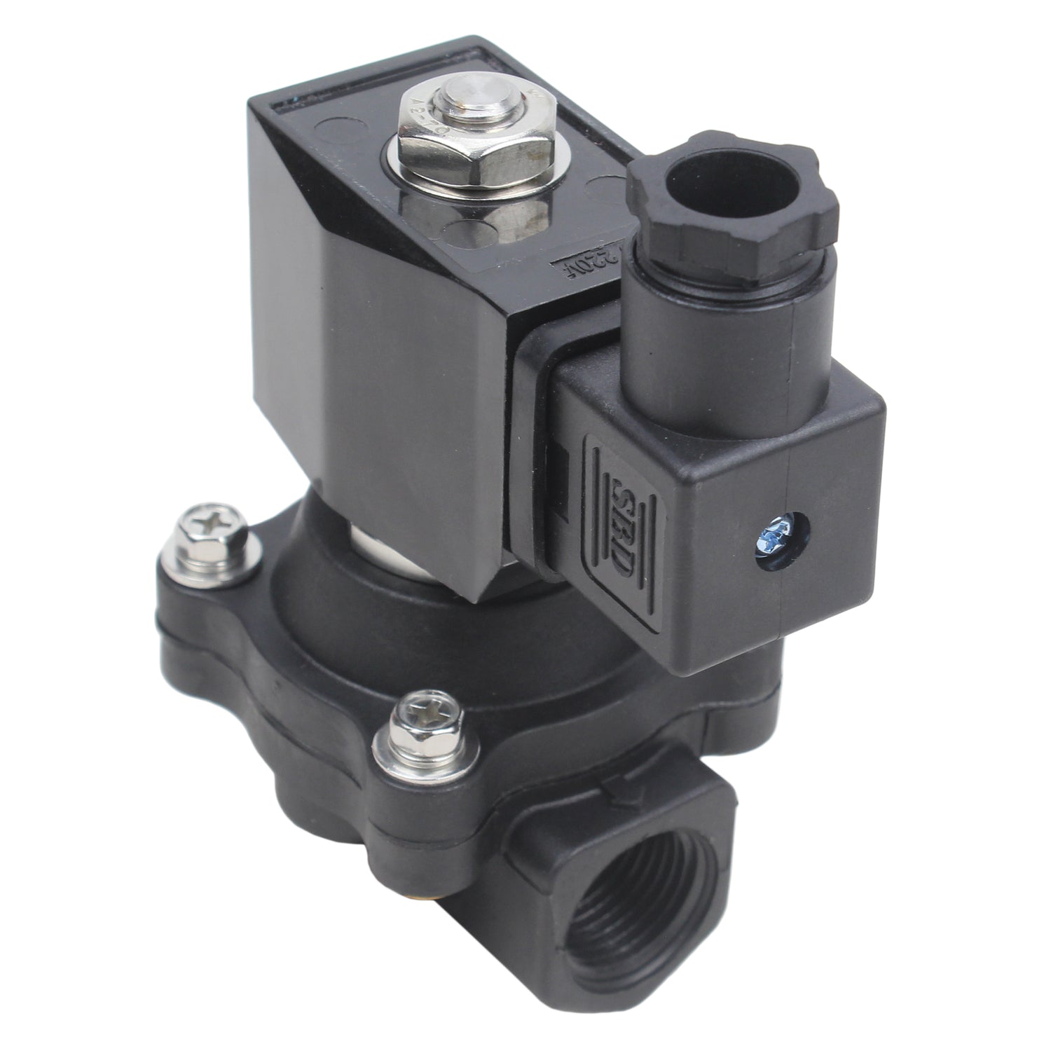 Magnetventil Elephant VS541-ET-NC-24VAC, Gehäusematerial - Kunststoff, Dichtung - EPDM, normalerweise geschlossen, Spule - 24 VAC