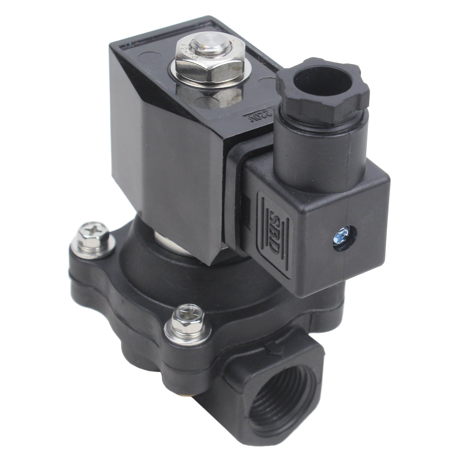 Magnetventil Elephant VS541-ET-NC-24VAC, Gehäusematerial - Kunststoff, Dichtung - EPDM, normalerweise geschlossen, Spule - 24 VAC