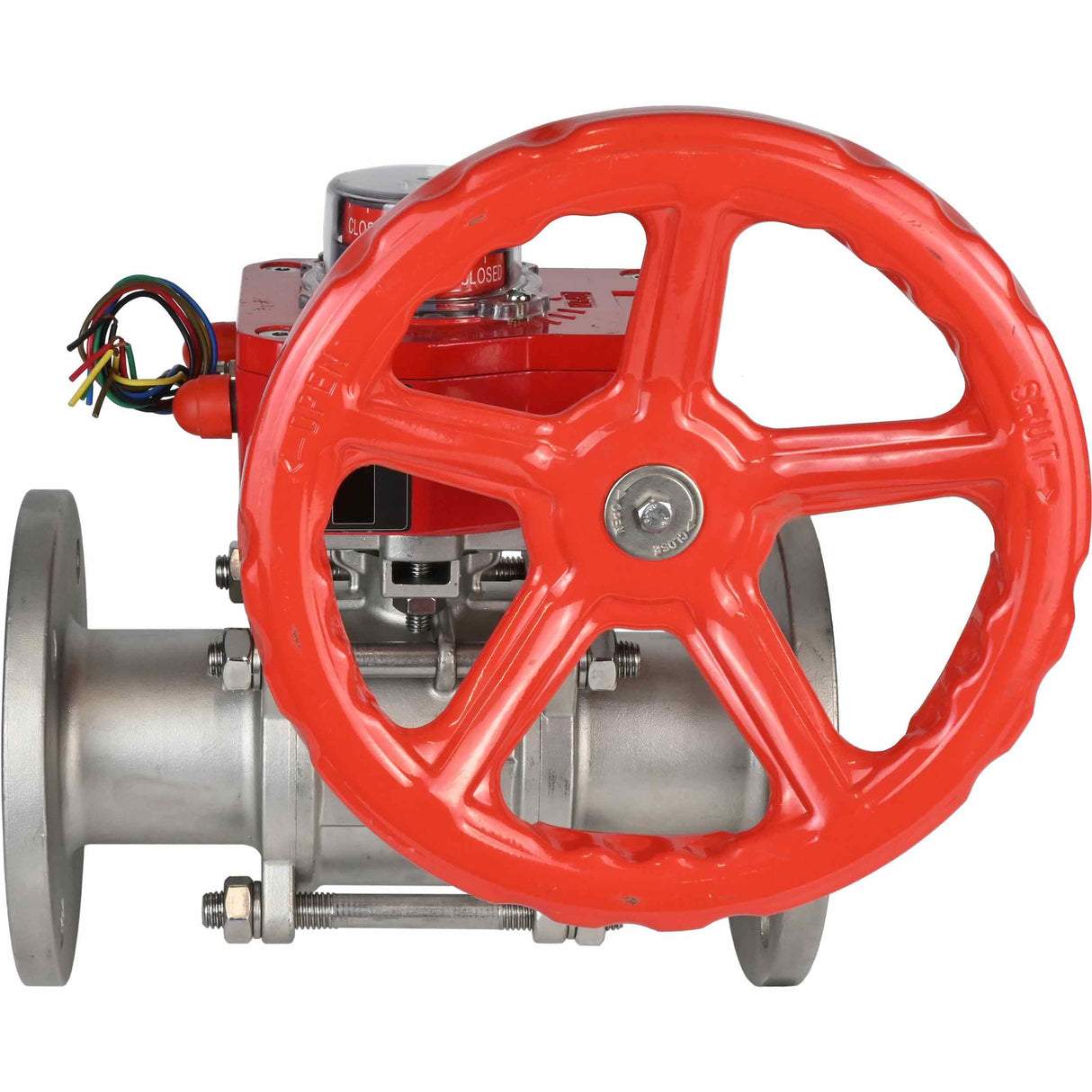 Kugelhahn aus Edelstahl Elephant ksfpt-316-180-hgbf, Gehäusematerial - Edelstahl AISI 316, Kugelmaterial - Edelstahl AISI 316, Dichtung - PTFE, handbetätigt