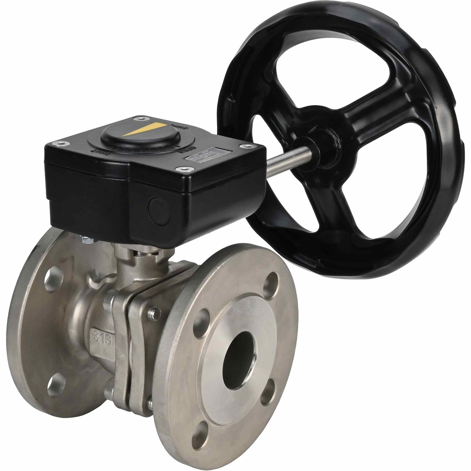 Kugelhahn aus Edelstahl Elephant kchfp ham, Gehäusematerial - Edelstahl AISI 316, Kugelmaterial - Edelstahl AISI 316, Dichtung - PTFE, handbetätigt