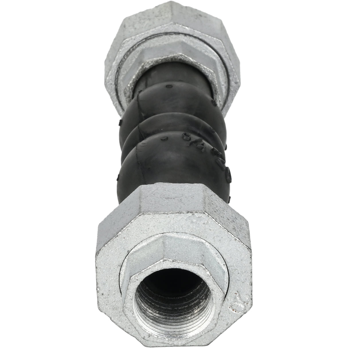 Gummikompensatoren Elephant CR-N17-T PN16, Gummieinlage (Körper) - NBR, Anschlussart - mit Gewinde, Material des Gewindeelements - verzinktes Gusseisen