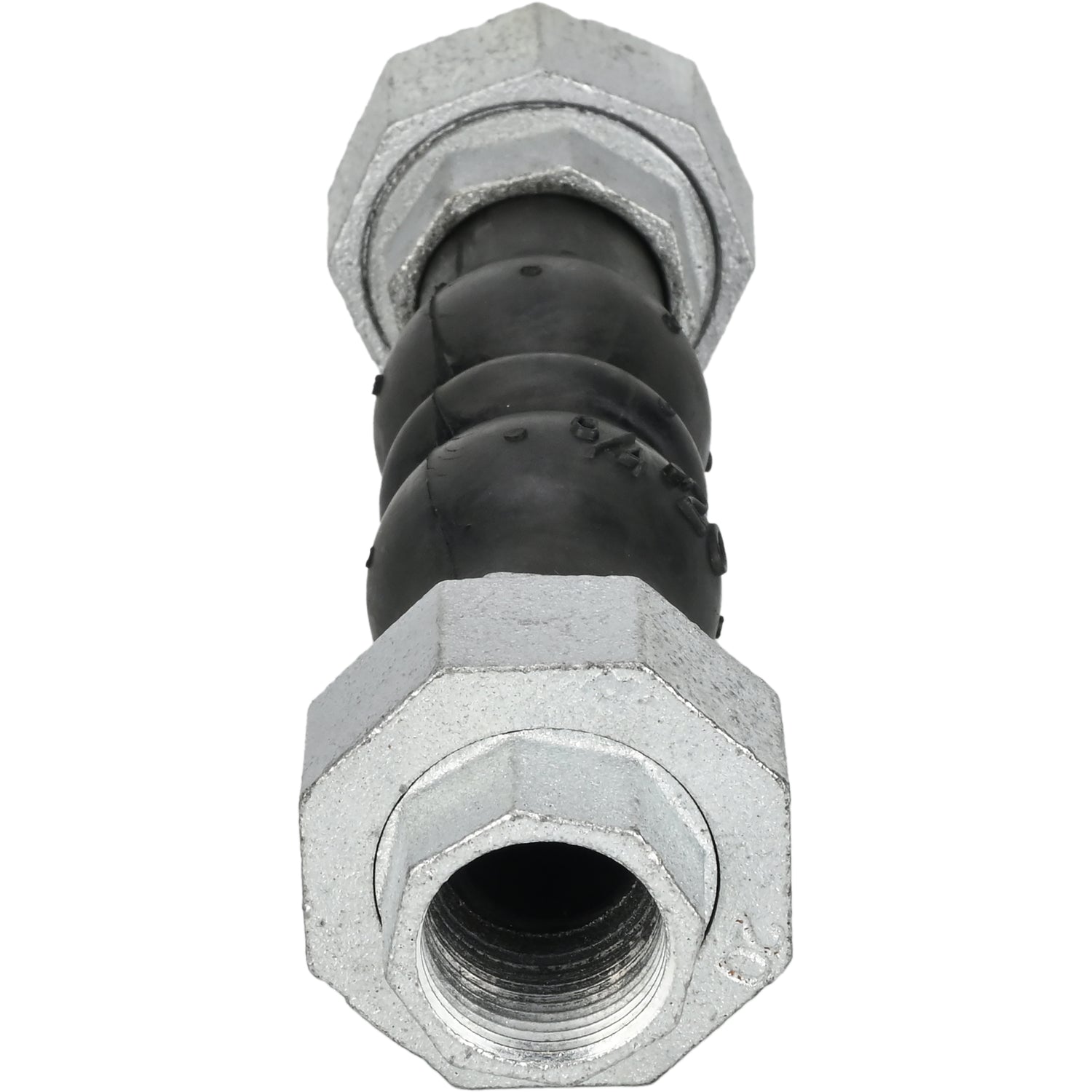 Gummikompensatoren Elephant CR-N17-T PN16, Gummieinlage (Körper) - NBR, Anschlussart - mit Gewinde, Material des Gewindeelements - verzinktes Gusseisen