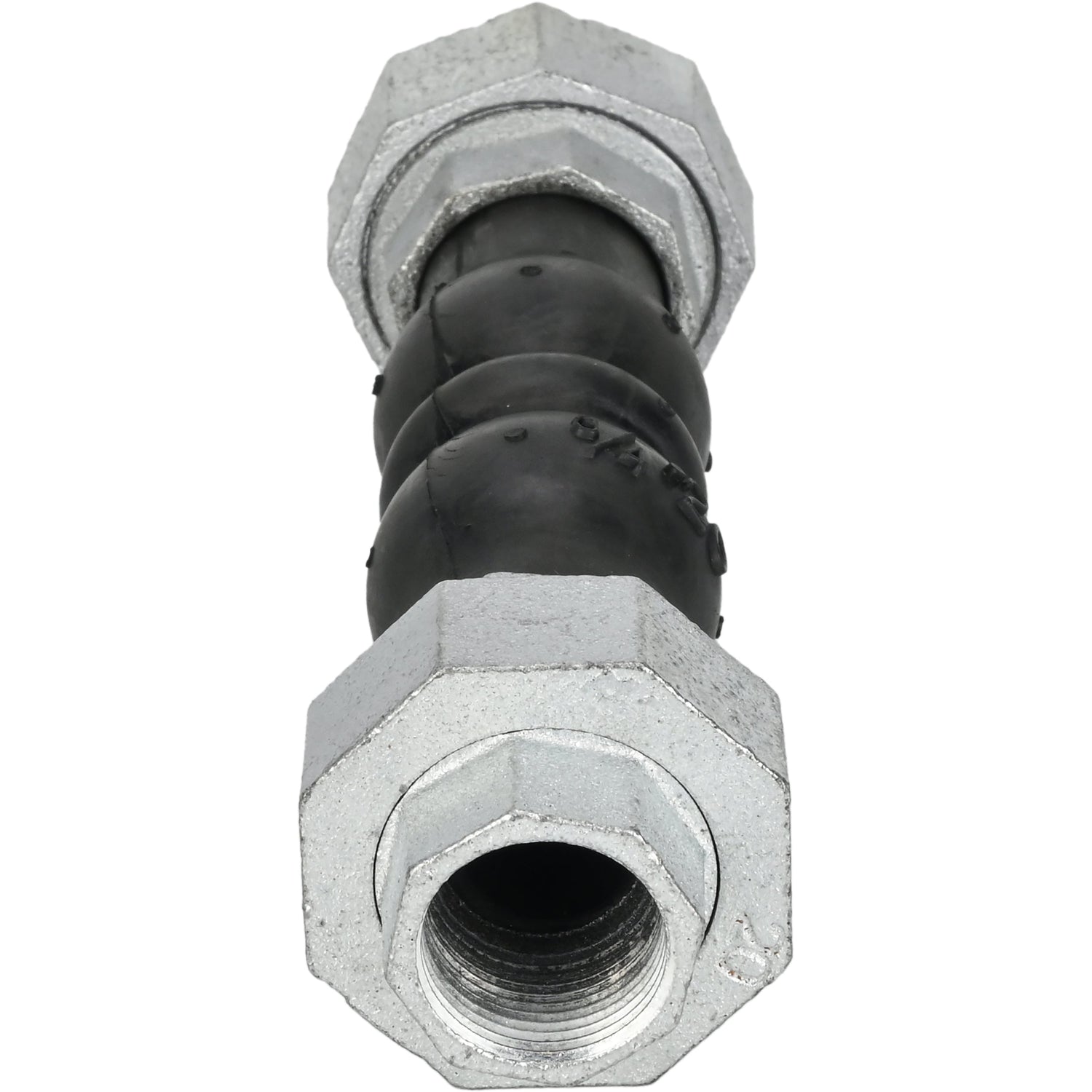 Gummikompensatoren Elephant CR-N17-T PN10, Gummieinlage (Körper) - NBR, Anschlussart - mit Gewinde, Material des Gewindeelements - verzinktes Gusseisen