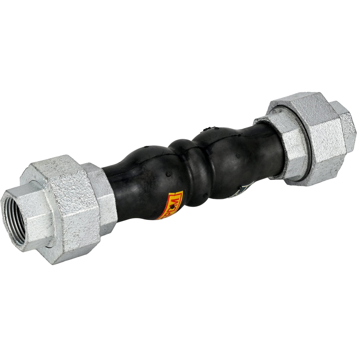 Gummikompensatoren Elephant CR-E17-T PN16, Gummieinlage (Körper) - EPDM, Anschlussart - mit Gewinde, Material der Gewindeelemente - Gusseisen