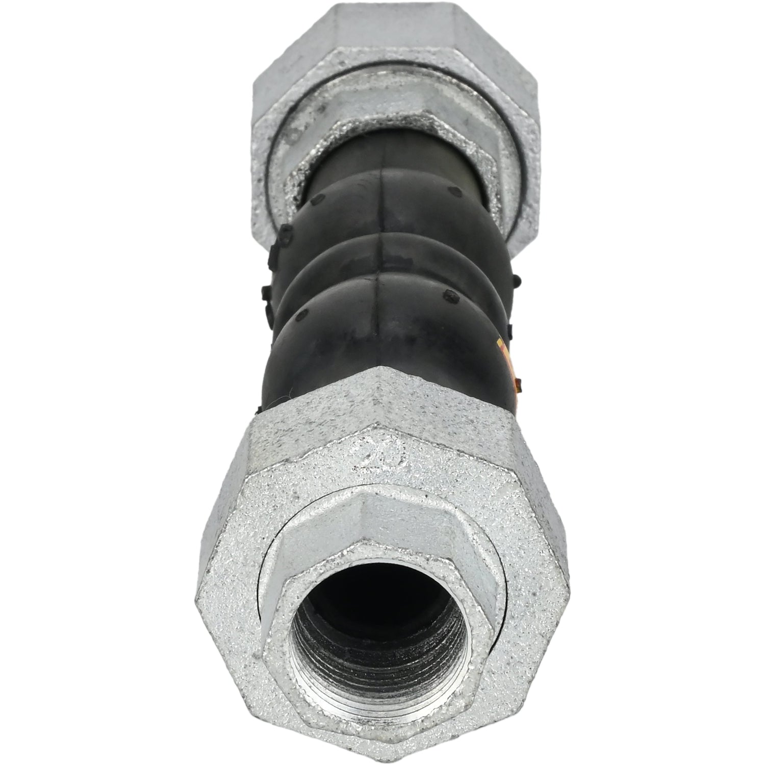 Gummikompensatoren Elephant CR-N17-T PN10, Gummieinlage (Körper) - NBR, Anschlussart - mit Gewinde, Material des Gewindeelements - verzinktes Gusseisen