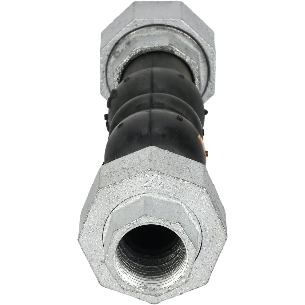 Gummikompensatoren Elephant CR-N17-T PN16, Gummieinlage (Körper) - NBR, Anschlussart - mit Gewinde, Material des Gewindeelements - verzinktes Gusseisen