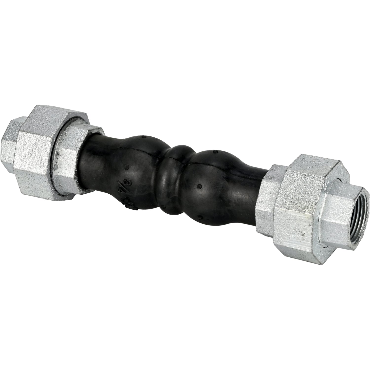 Gummikompensatoren Elephant CR-N17-T PN16, Gummieinlage (Körper) - NBR, Anschlussart - mit Gewinde, Material des Gewindeelements - verzinktes Gusseisen