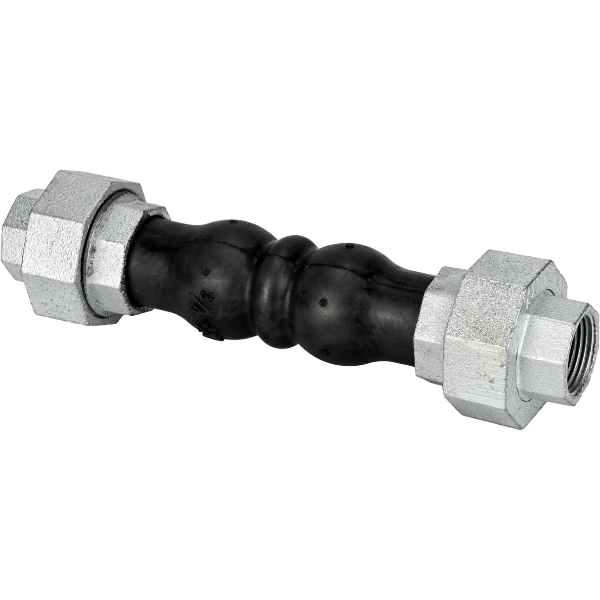 Gummikompensatoren Elephant CR-E17-T PN16, Gummieinlage (Körper) - EPDM, Anschlussart - mit Gewinde, Material der Gewindeelemente - Gusseisen