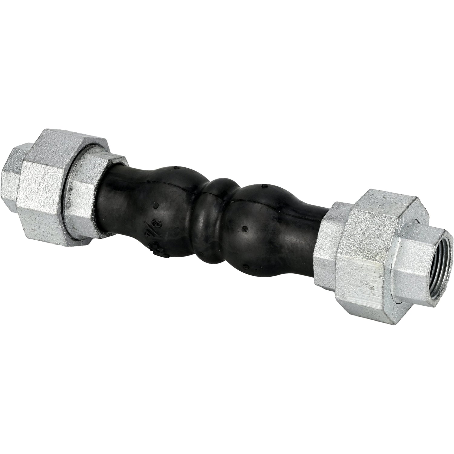 Gummikompensatoren Elephant CR-E17-T PN16, Gummieinlage (Körper) - EPDM, Anschlussart - mit Gewinde, Material der Gewindeelemente - Gusseisen