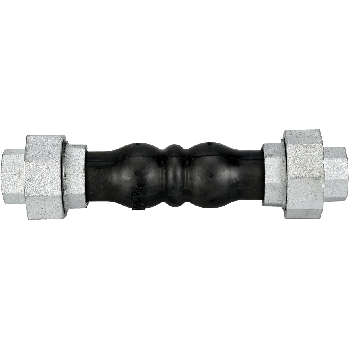 Gummikompensatoren Elephant CR-N17-T PN16, Gummieinlage (Körper) - NBR, Anschlussart - mit Gewinde, Material des Gewindeelements - verzinktes Gusseisen