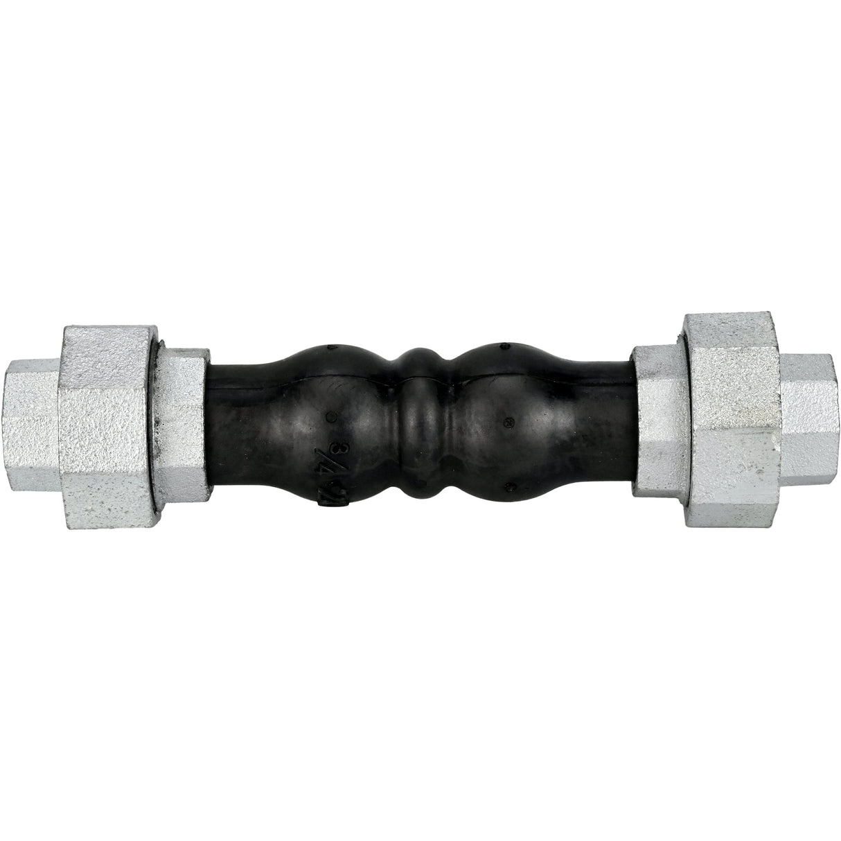 Gummikompensatoren Elephant CR-E17-T PN16, Gummieinlage (Körper) - EPDM, Anschlussart - mit Gewinde, Material der Gewindeelemente - Gusseisen