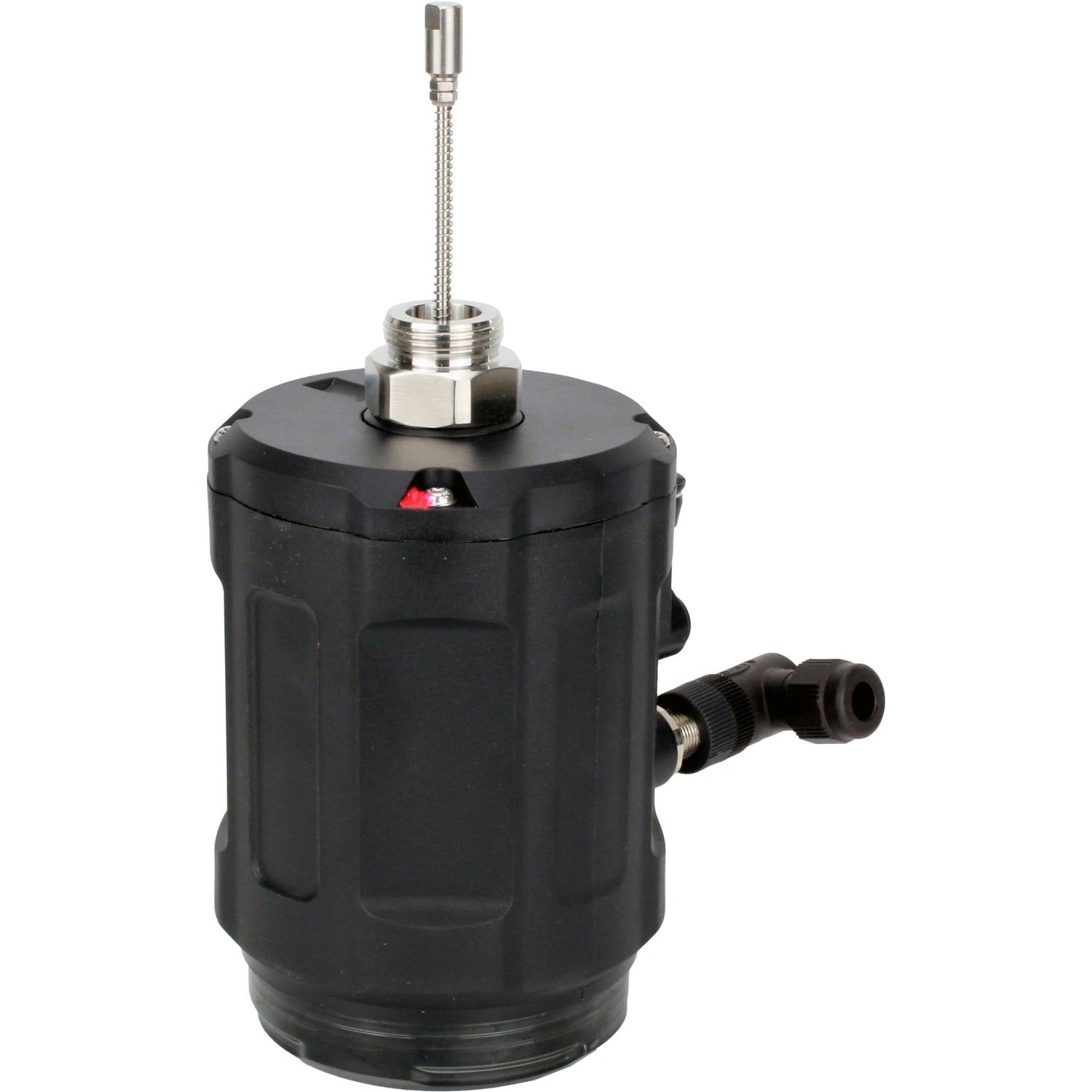 Elektropneumatische Stellungsregler Elephant EIP intelligent, linearer Hubbereich - 5-50mm, drehbar - 0-90°, Spannung - 24V, Druck - 3-7bar, Gehäuse - Kunststoff, Farbe - schwarz