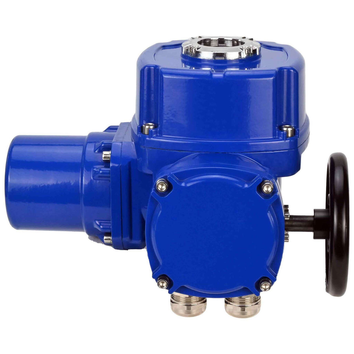 Vierteldreh-Elektroantrieb Elephant QT-W(M)-005-500 mit Drehmomentkupplung und Lenkrad 110/220V