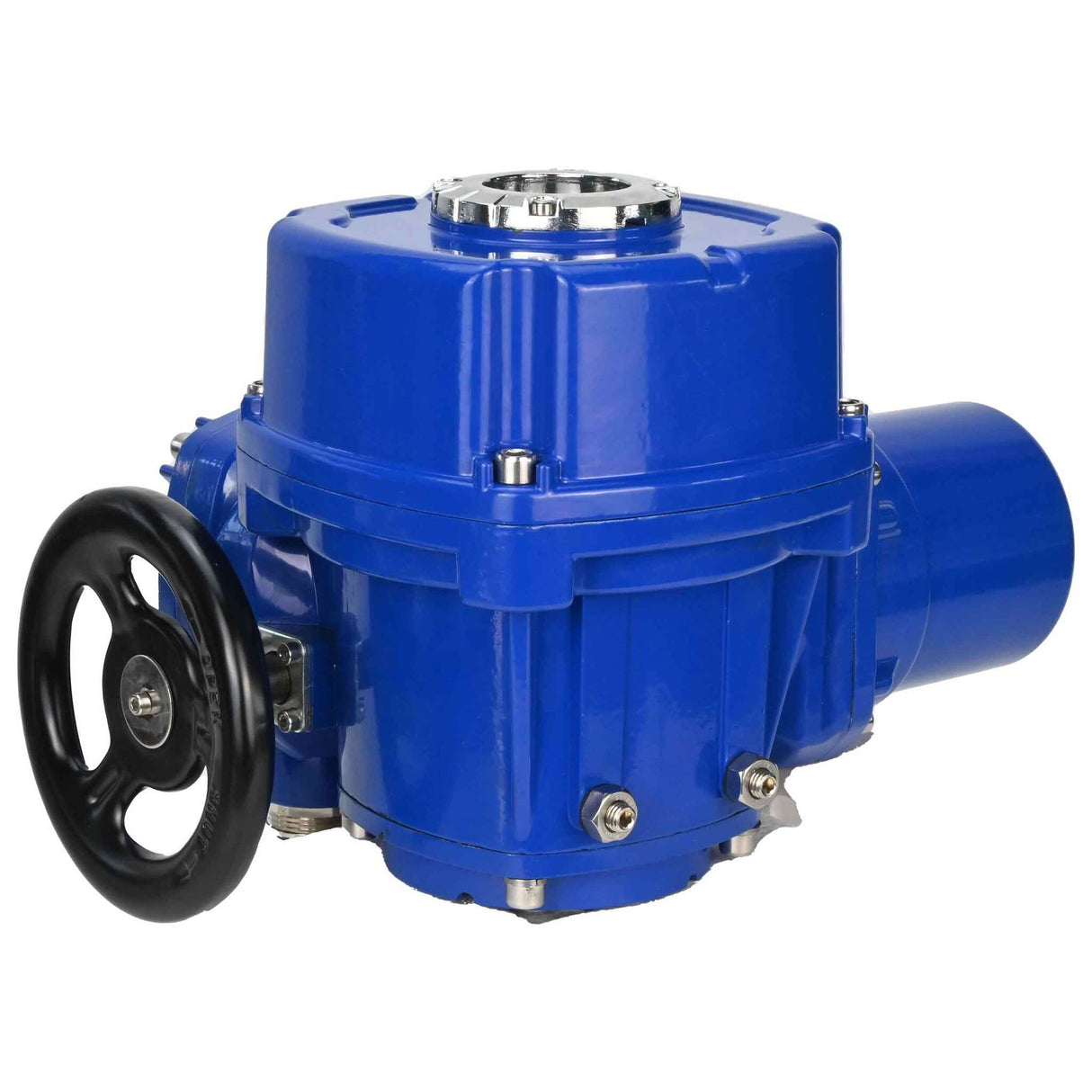 Vierteldreh-Elektroantrieb Elephant QT-W(M)EX-005-500 explosionsgeschützt mit Drehmomentkupplung und Lenkrad 380V