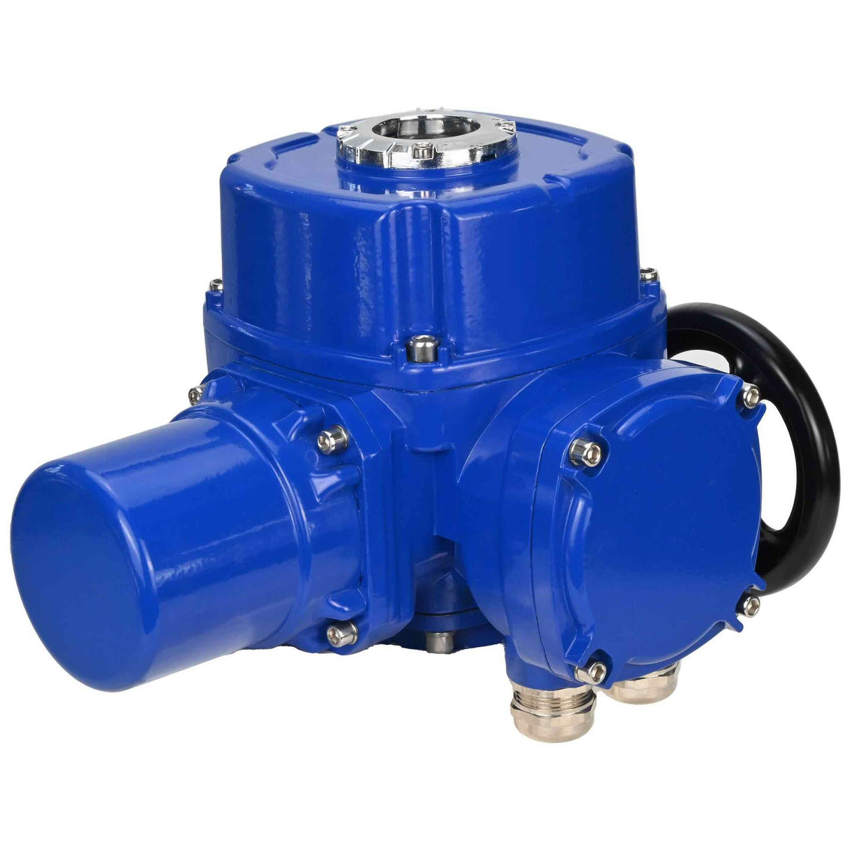 Vierteldreh-Elektroantrieb Elephant QT-W(M)EX-005-500 explosionsgeschützt mit Drehmomentkupplung und Lenkrad 380V