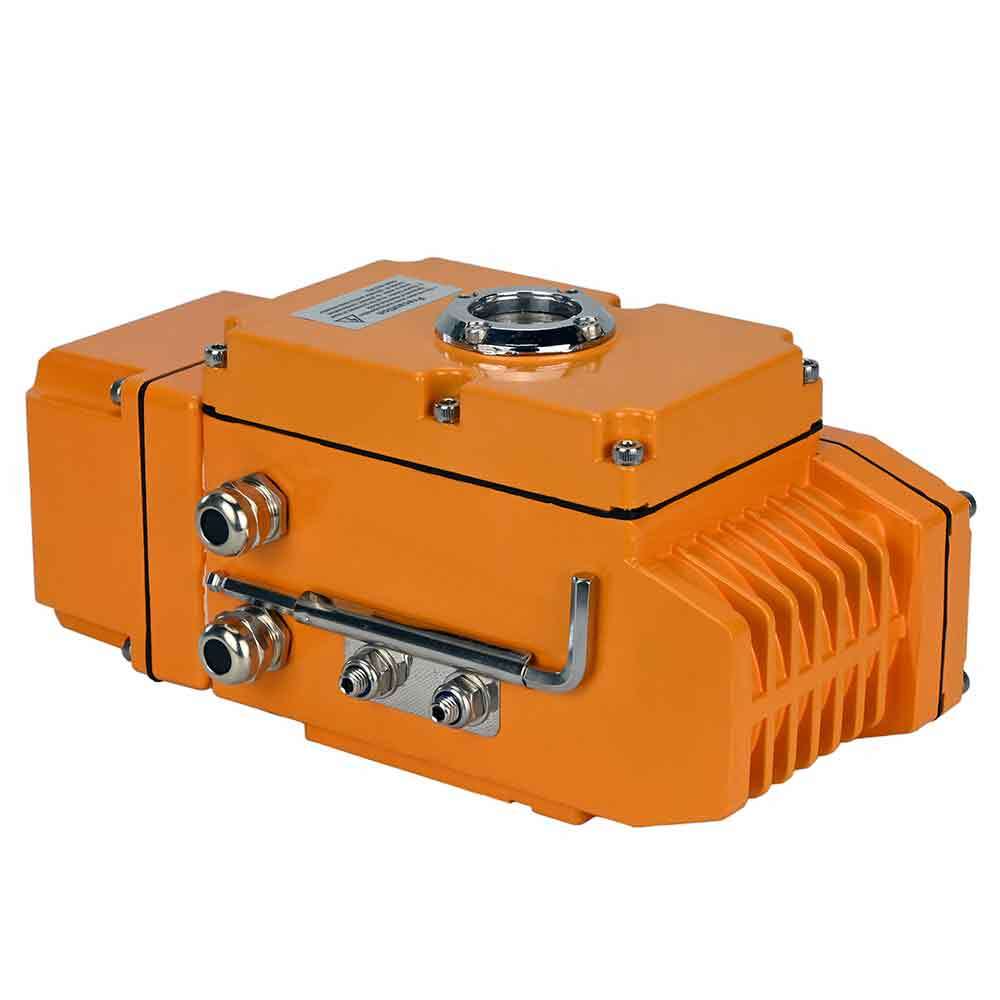 Vierteldreh-elektroantrieb Elephant 005-040 110/220V mit rückmeldesensor und 0-10 V eingangssignal zur steuerung