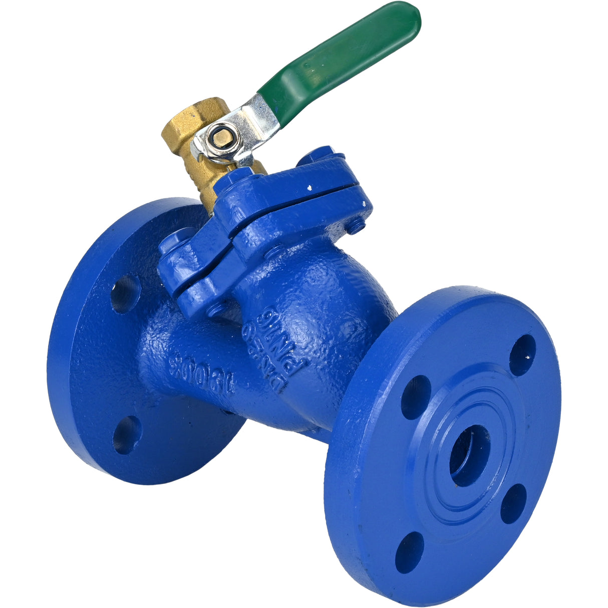 Maschenfilter Elephant FMY1131MG-F mit Flansch, Gehäuse - Gusseisen GG25, Maschen - SS304, Y-förmig, Dichtung - Edelstahl 201+Graphit, mit Ablassventil