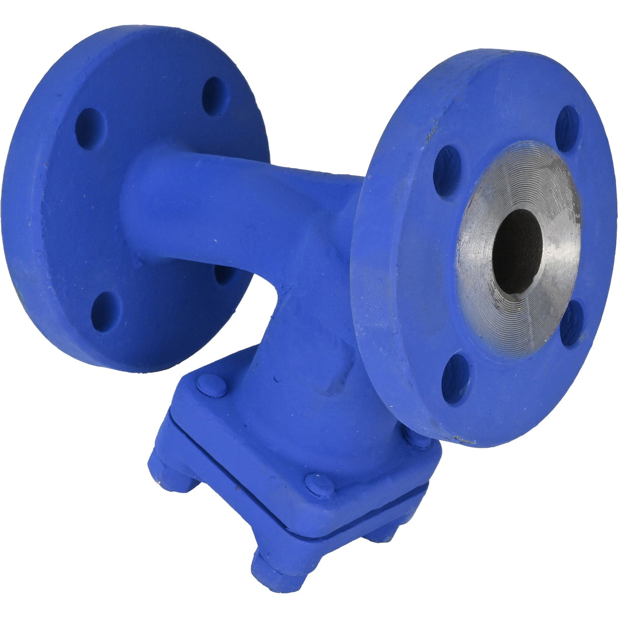 Mesh filters Elephant FMY2131-F Y-shaped, flanged, body - carbon steel GS-C25, mesh - stainless steel AISI 304, gasket - metal, SYI