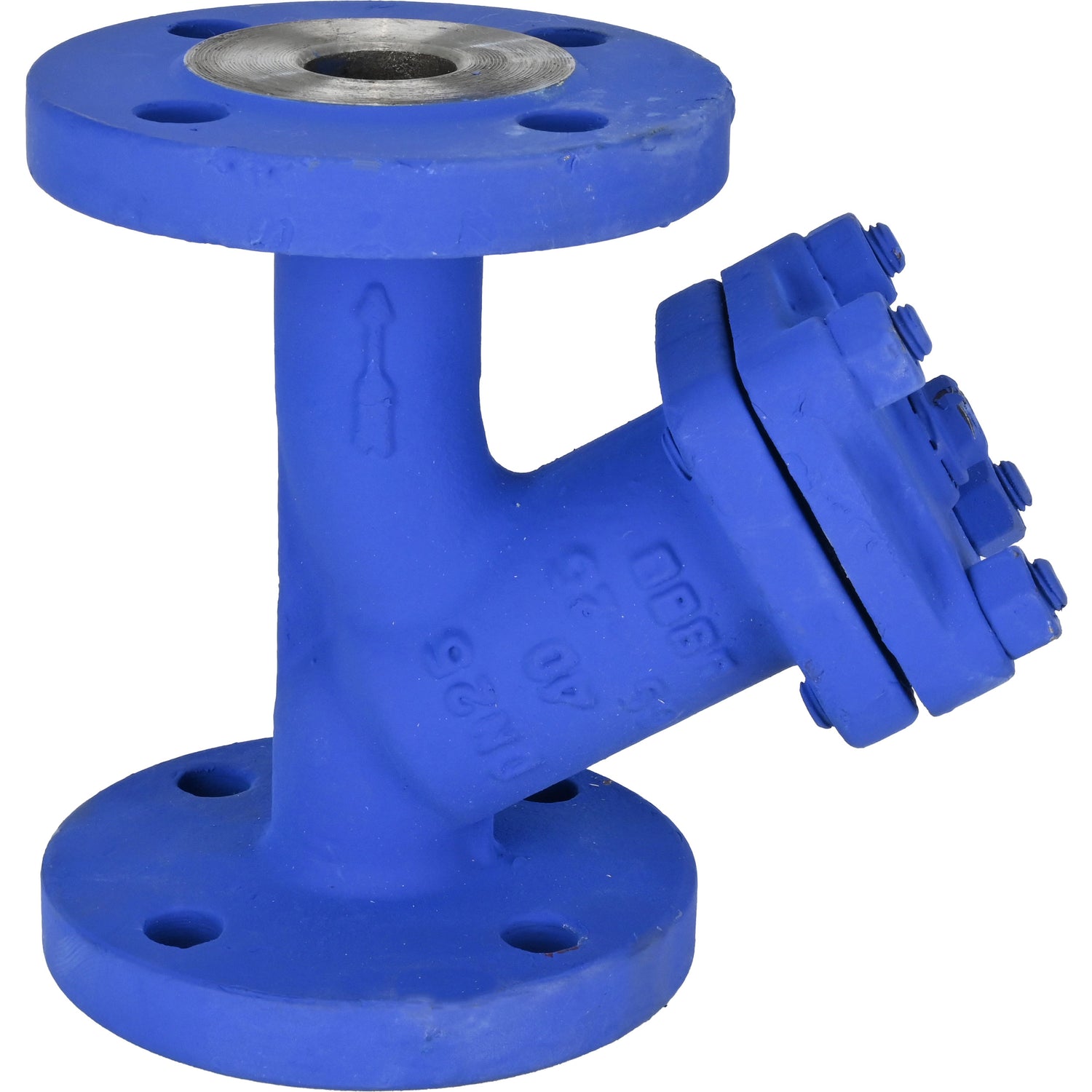 Maschenfilter Elephant FMY2131-F Y-förmig, mit Flansch, Gehäuse - Kohlenstoffstahl GS-C25, Maschen - AISI/SS 304, Dichtung - PTFE