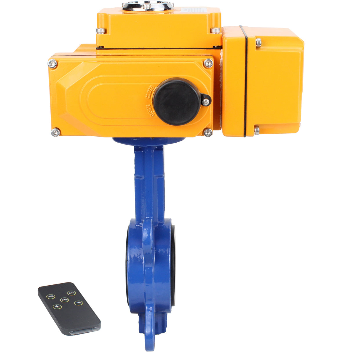 Wasser-Schmetterlingsventil Elephant ggg50-316l-epdm-elephant-110/220-0-10, Gehäusematerial - Gusseisen GGG50, Scheibenmaterial - Edelstahl AISI 316L, Dichtung - EPDM, elektrisch betätigter Antrieb