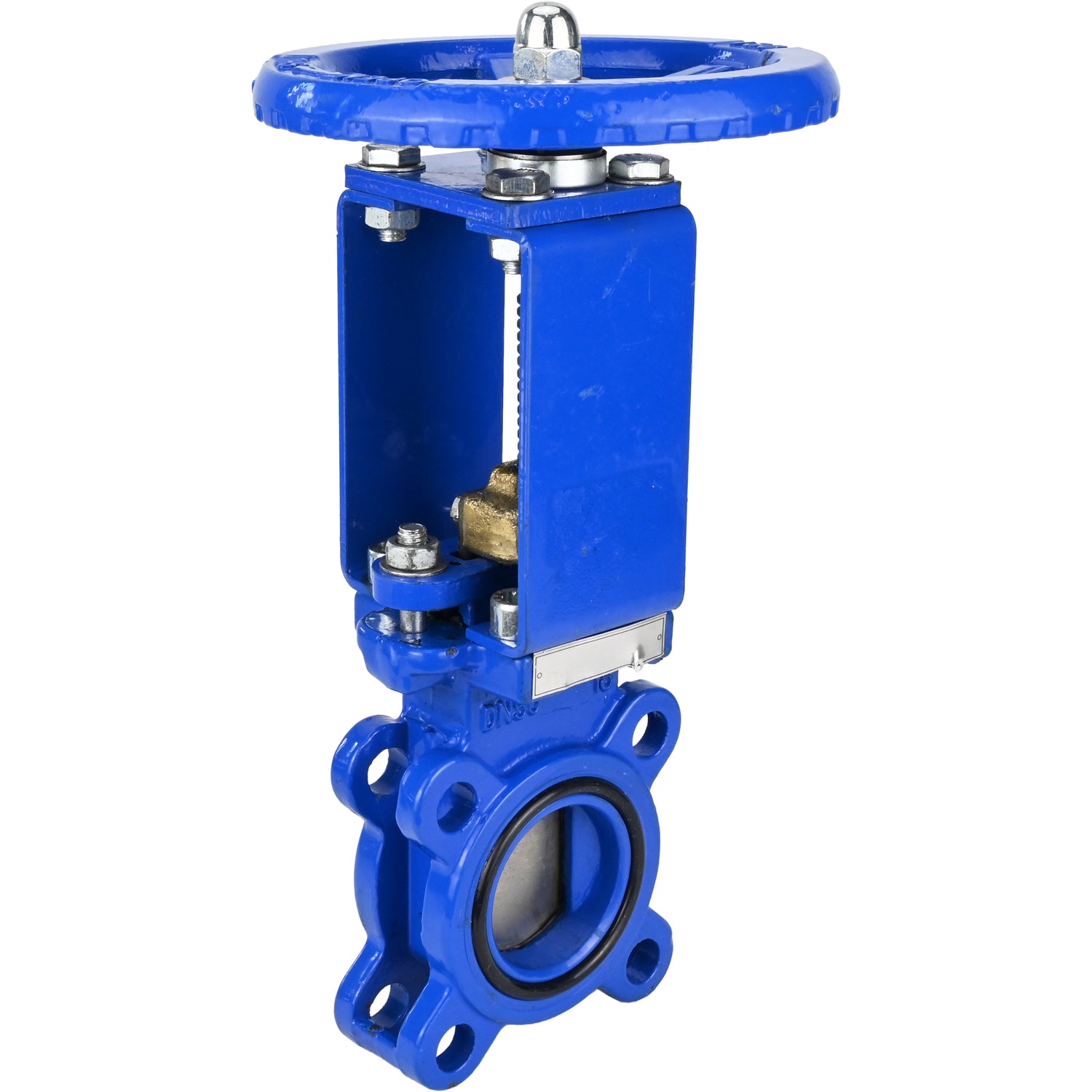 Plattenschieber Elephant GVKN1331E-2W-Fb-S, Gehäuse - Gusseisen GGG40, Schieber - Edelstahl AISI 304, Dichtung - EPDM, Handrad