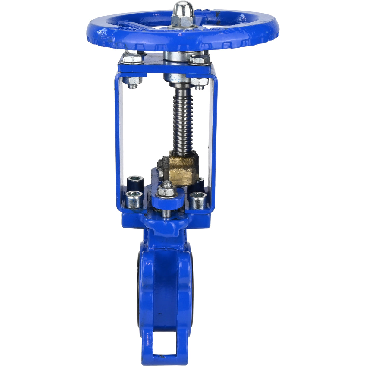 Plattenschieber Elephant GVKN1331E-2W-Fb-S, Gehäuse - Gusseisen GGG40, Schieber - Edelstahl AISI 304, Dichtung - EPDM, Handrad