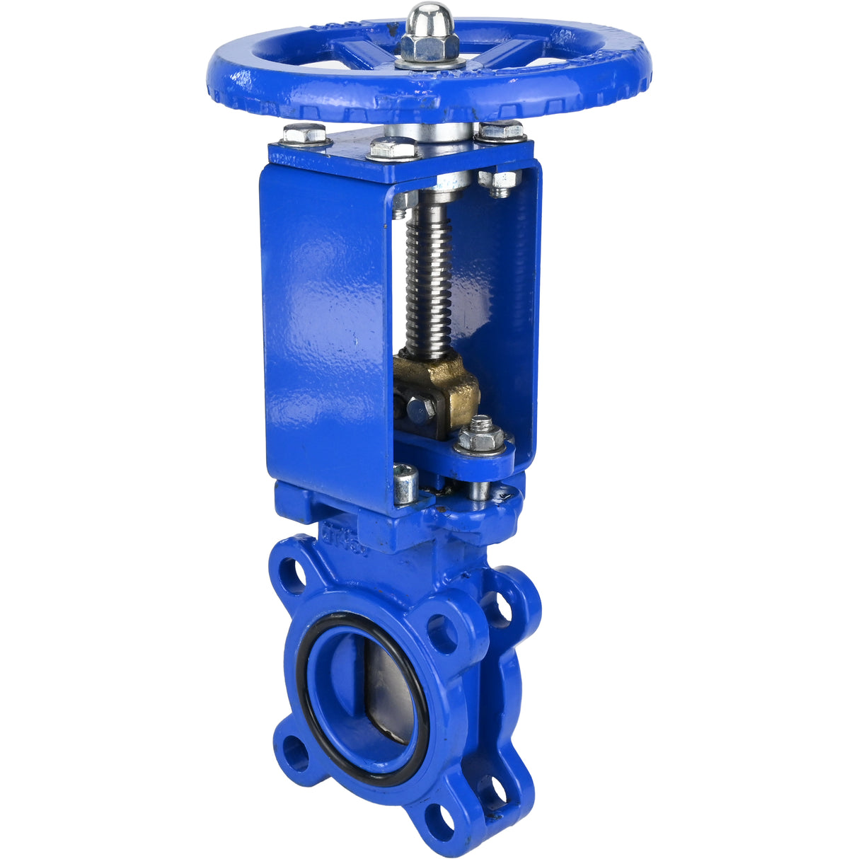 Plattenschieber Elephant GVKN1331E-2W-Fb-S, Gehäuse - Gusseisen GGG40, Schieber - Edelstahl AISI 304, Dichtung - EPDM, Handrad