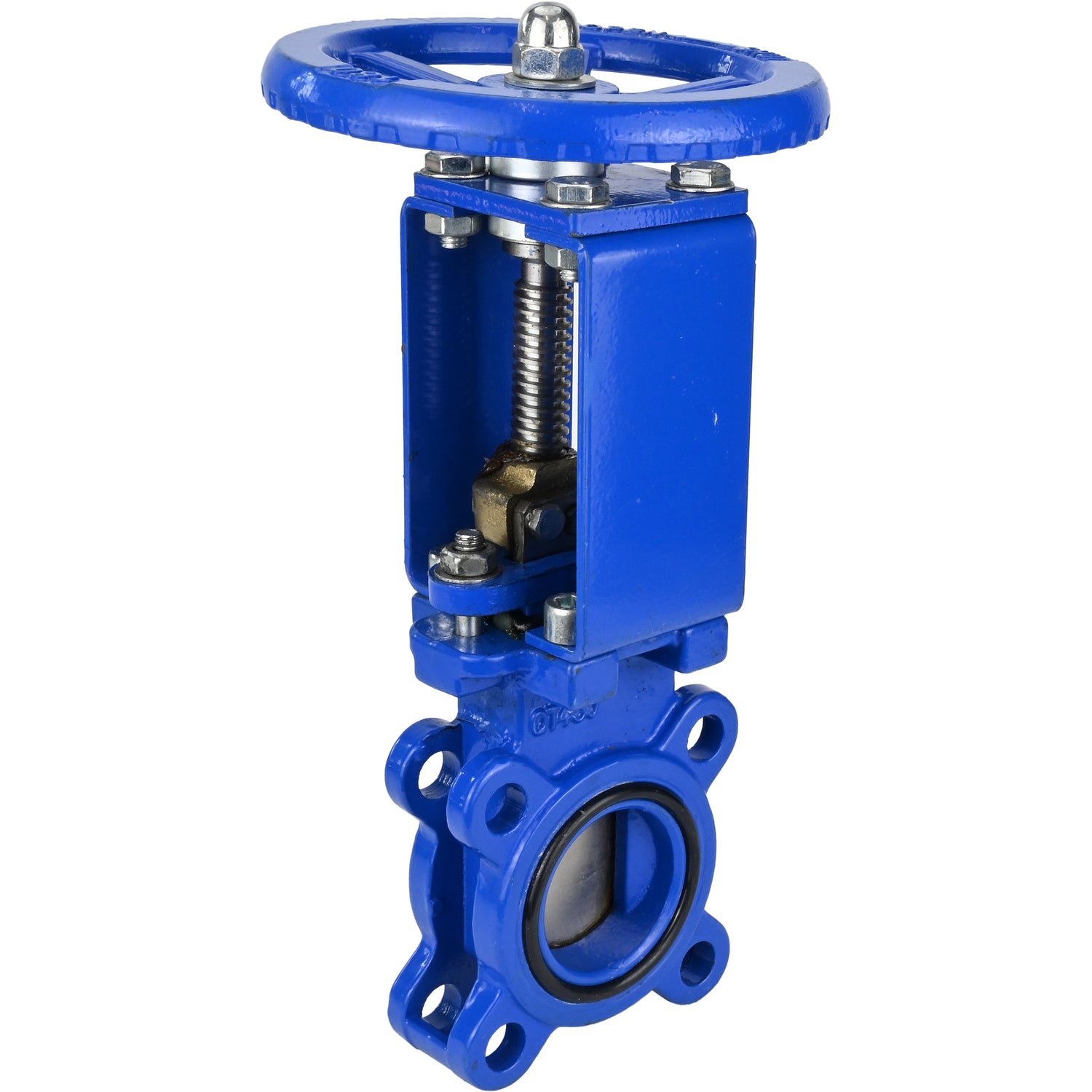 Plattenschieber Elephant GVKN1331E-2W-Fb-S, Gehäuse - Gusseisen GGG40, Schieber - Edelstahl AISI 304, Dichtung - EPDM, Handrad