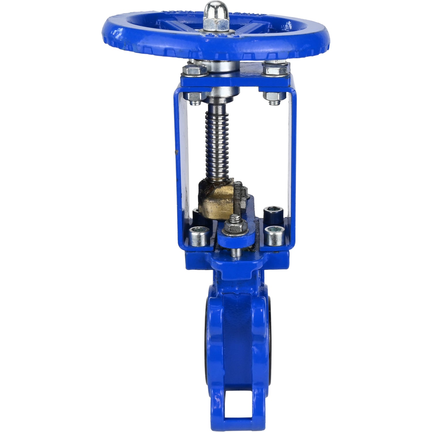 Plattenschieber Elephant GVKN1331E-2W-Fb-S, Gehäuse - Gusseisen GGG40, Schieber - Edelstahl AISI 304, Dichtung - EPDM, Handrad