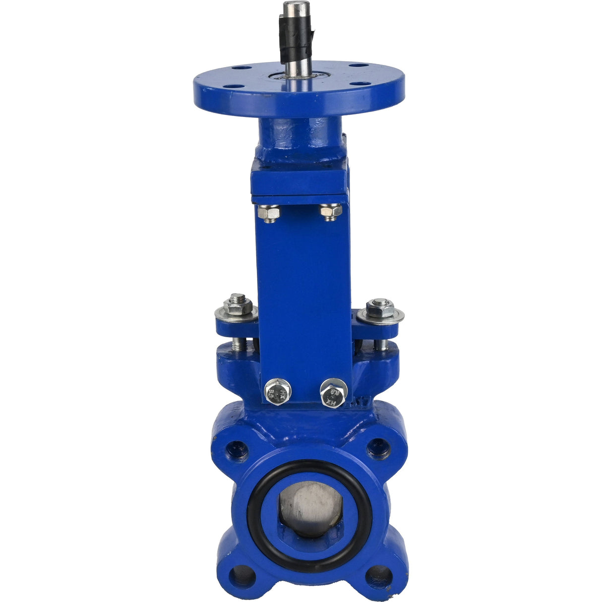 Plattenschieber Elephant GVKN1331N-2W-Fb-ISO, Gehäuse - Gusseisen GGG40, Schieber - Edelstahl AISI 304, Dichtung - NBR, nur Spindel