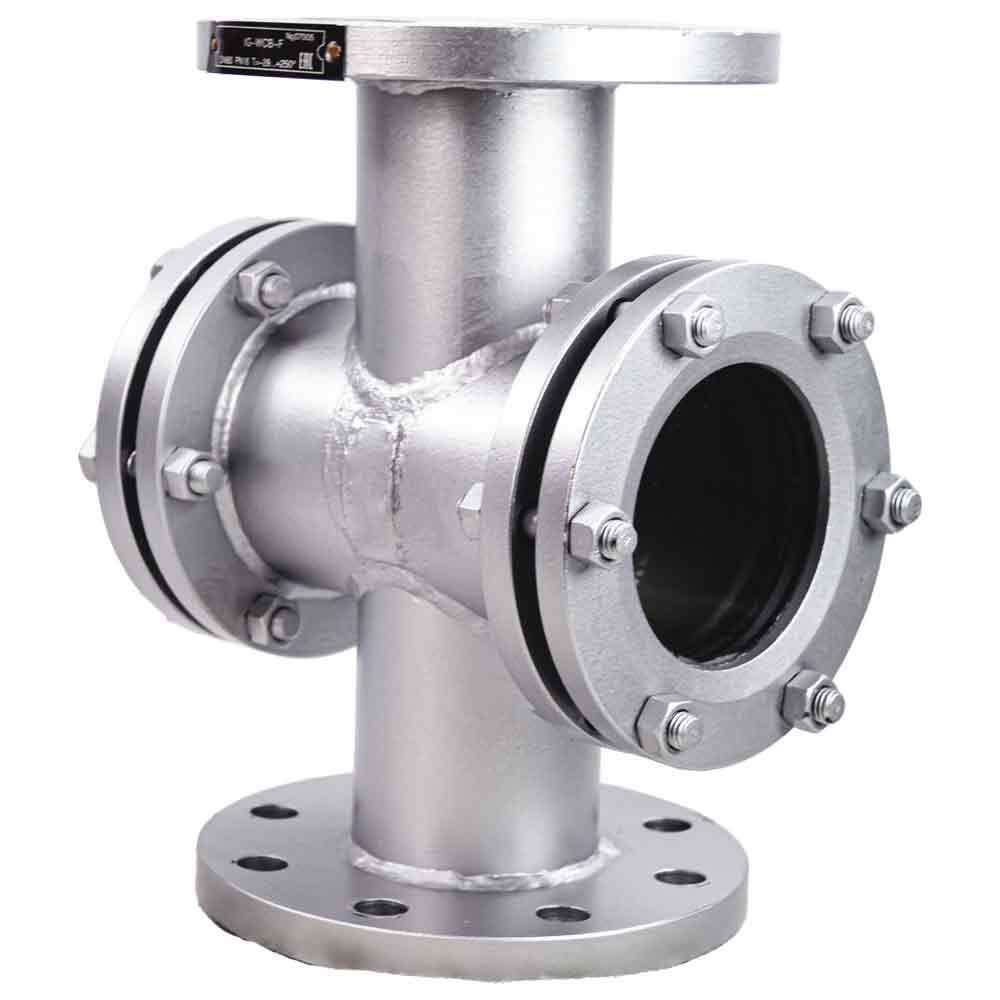 Flansch-Sichtglas Elephant WCB-BS-F-1, Gehäusematerial - Edelstahl AISI 1020