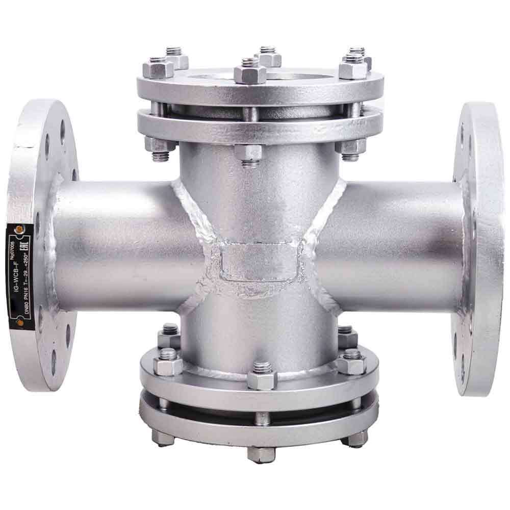 Flansch-Sichtglas Elephant WCB-BS-F-1, Gehäusematerial - Edelstahl AISI 1020