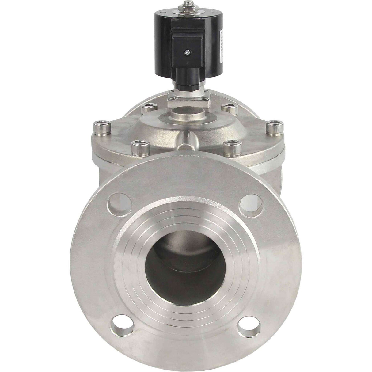 Zweiwege-Elektromagnetventil, normalerweise geschlossen, indirekt wirkend, Elephant VSF-601N-PU-NC, NBR 110/220 V, Gehäusematerial – Edelstahl AISI 304, Dichtung – NBR