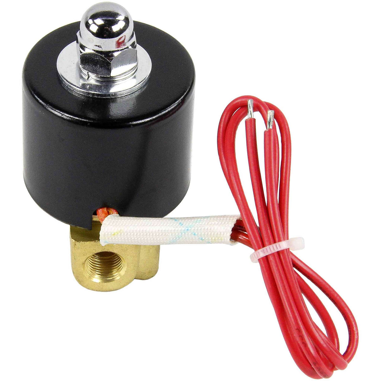 Zweiwege-Elektromagnetventil, normalerweise geschlossen, direkt wirkend, Elephant VS2W-100E-NC EPDM 110/220 V, Gehäusematerial – Messing, Dichtung – EPDM