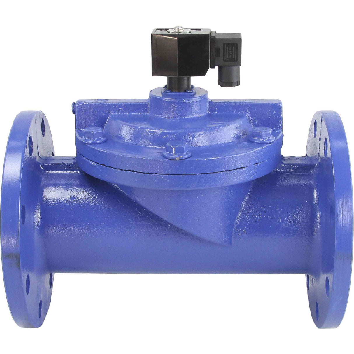 Zweiwege-Elektromagnetventil, normalerweise geschlossen, indirekt wirkend, Elephant VSF-602V-PU-NC VITON 110/220 V, Gehäusematerial – Gusseisen, Dichtung – Viton