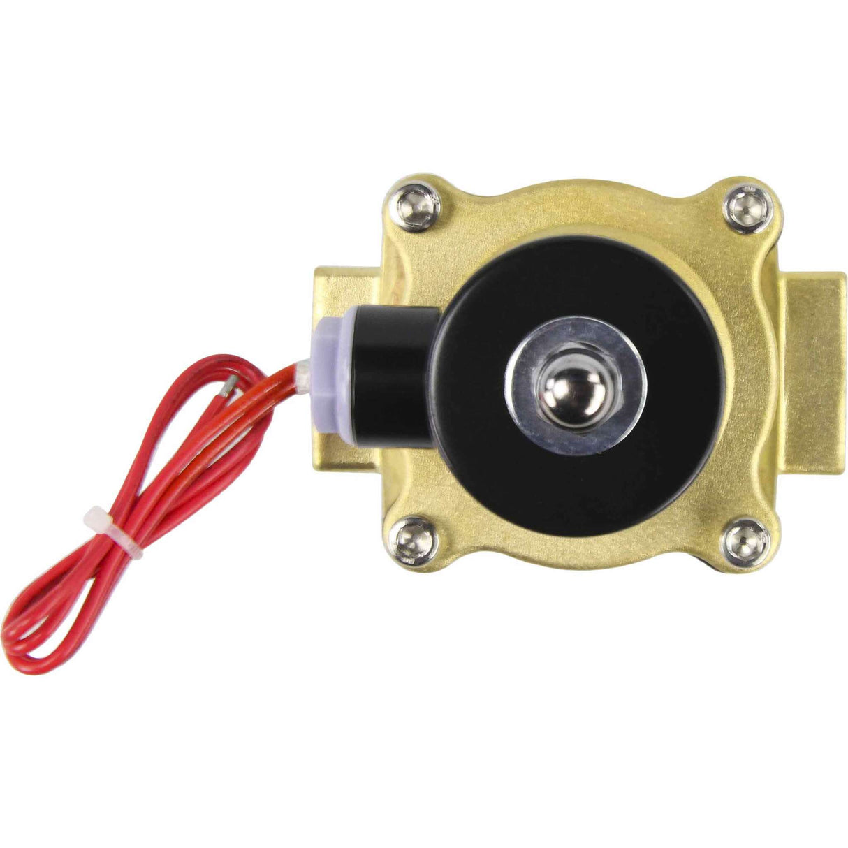 Zweiwege-Elektromagnetventil, normalerweise geschlossen, direkt wirkend, Elephant VS2W-100N-NC, NBR 110/220 V, Gehäusematerial – Messing, Dichtung – NBR