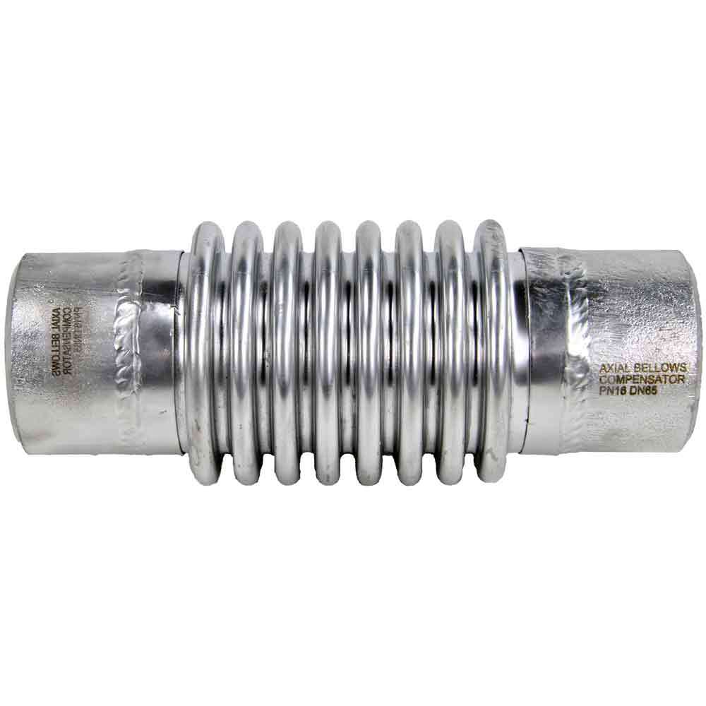 Sylphon-ausdehnungsfuge Elephant PN16-60-80 mm, gehäusematerial - edelstahl AISI 304