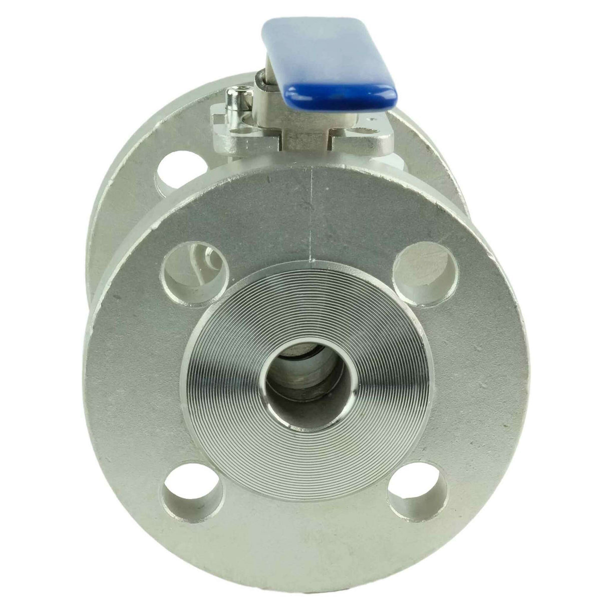 Edelstahl-kugelventil Elephant BV.F.Fb.316.200 290-720 psi, vollport, flanschverbindung klasse 150/300, mit ISO 5211 montagesockel und griff