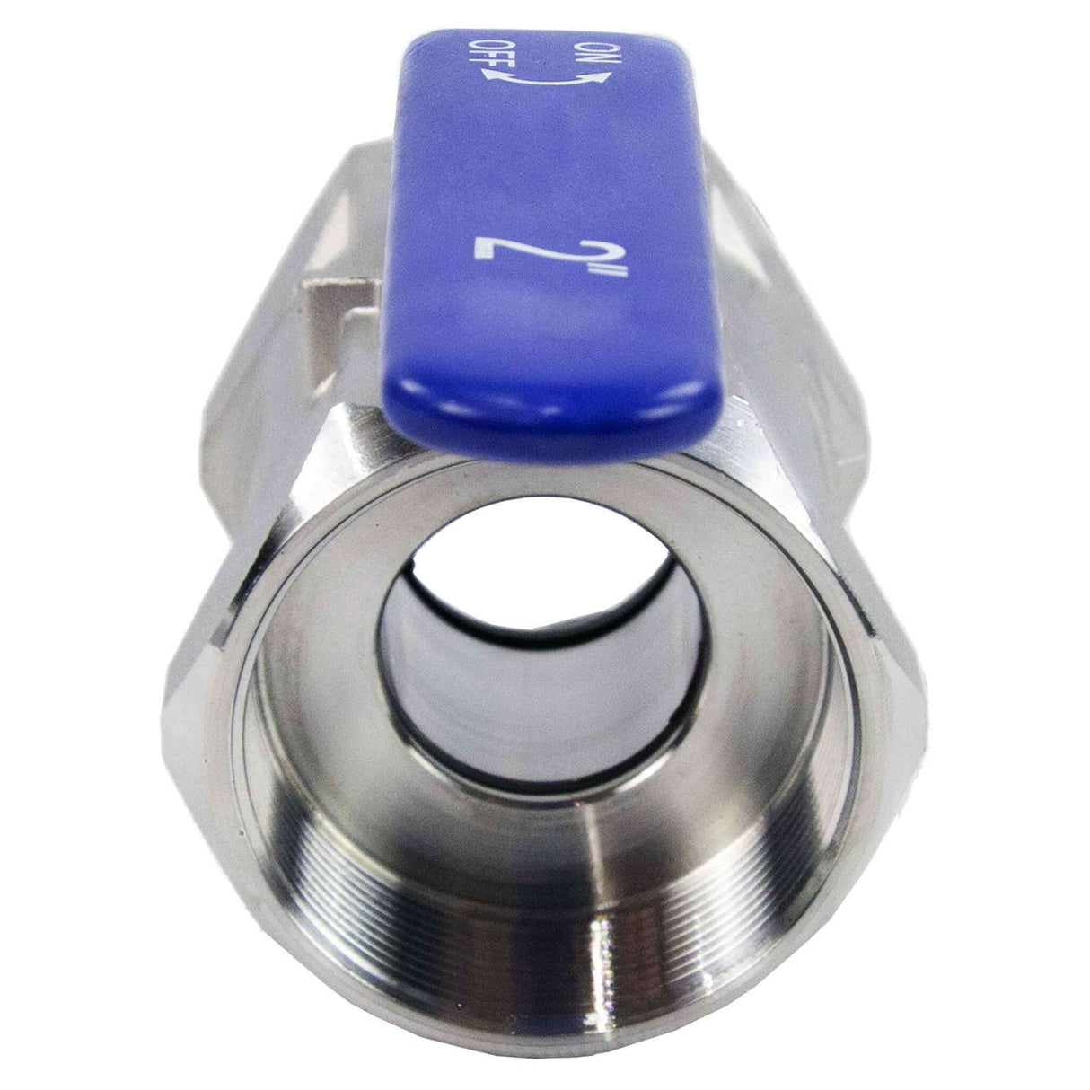 Edelstahl-kugelhahn Elephant RP.316.230.MM, 986 psi, standarddurchgang, gewinde NPT/BSP, mit griff