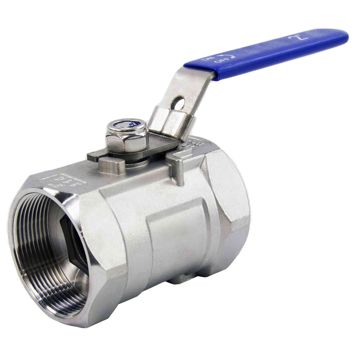 Edelstahl-kugelhahn Elephant RP.316.230.MM, 986 psi, standarddurchgang, gewinde NPT/BSP, mit griff